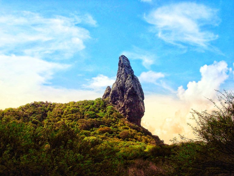 Morro do Pico view from Fort