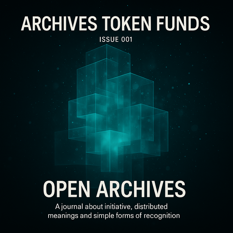 📜 Codex ATF – Edition 001: Open Archives