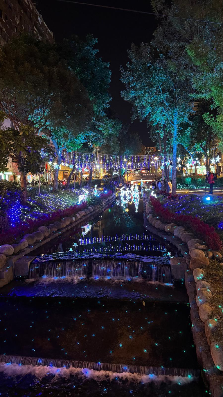 Lighted Up Canal