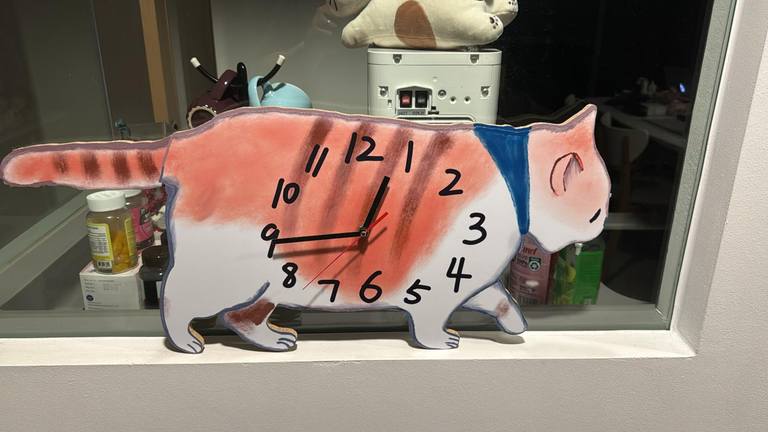 Cat Clock