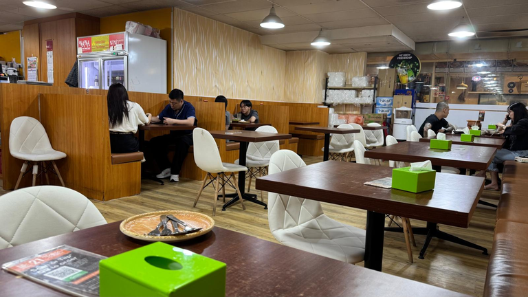 Another View from Inside The Restaurant