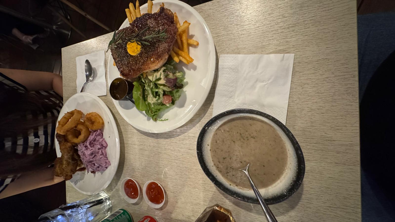 Here's what we ordered