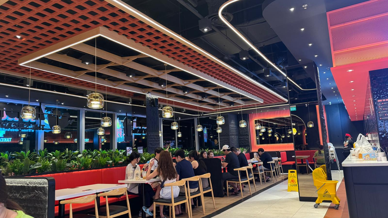 Well Renovated and spacious seating