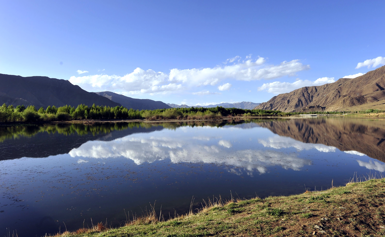 Beautiful Landscape about 50km away from Lhasa