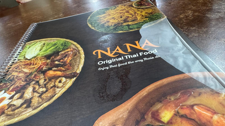 Menu which is easy to read and pictures accurate to what they serve