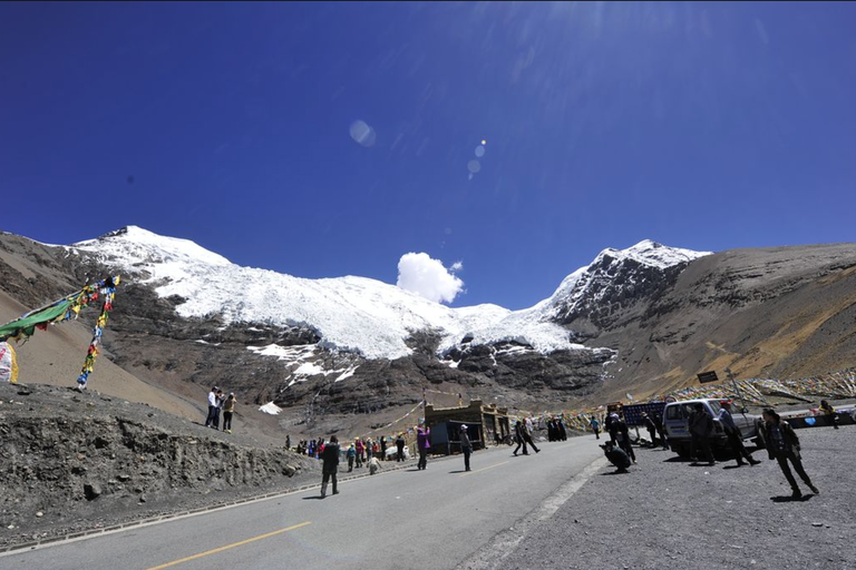 Wide View of Karola Glacier