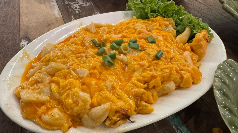 Creamy Crab Omelette