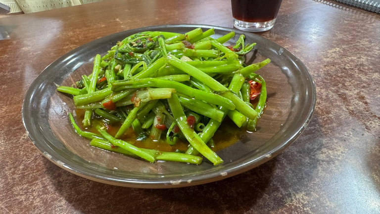 Stir Fried Kang Kong