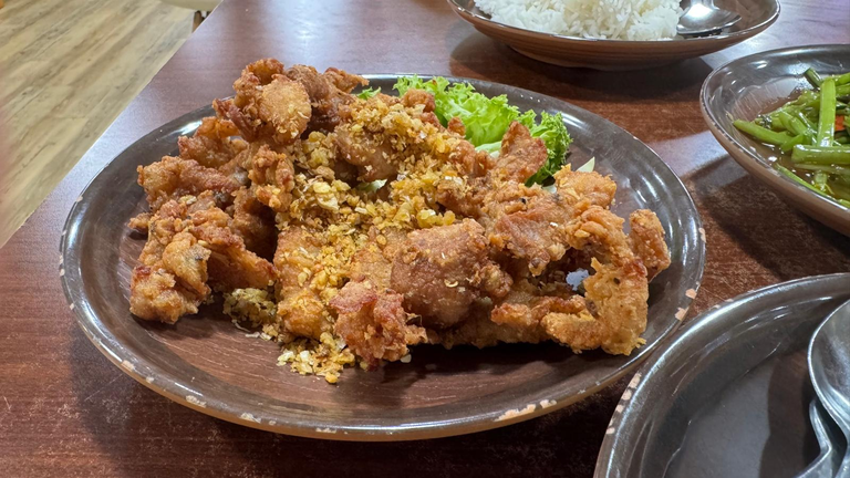 Fried Garlic Chicken