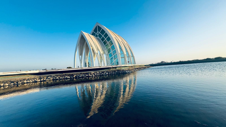 Another view with a beautiful reflection in the water