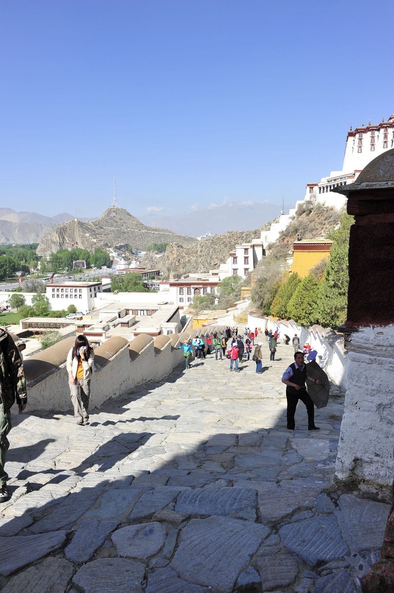 Steps to Inner Palace