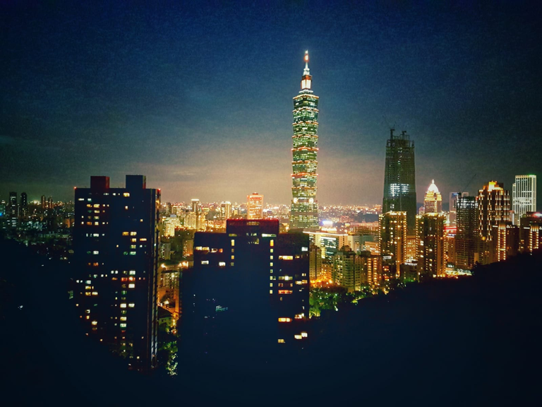 Taipei 101 from Elephant Mountain