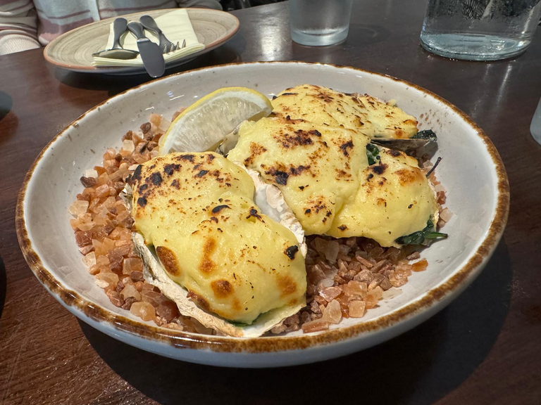 Buttered Japanese Flame Grilled Oysters