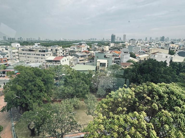 View from top of fort tower