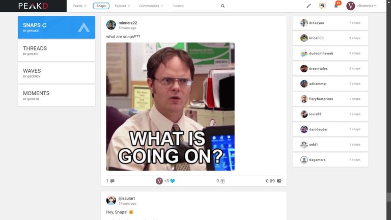 Finally social media innovation on hive 🚀 Peakd launched its own micro-blogging service, Snaps. Supports inleo Threads too, but there is a fundamental dilemma.