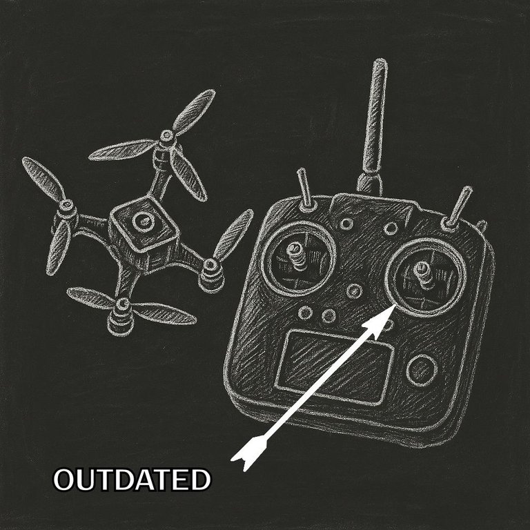 Are RC stick-based controllers outdated for flying FPV drones?