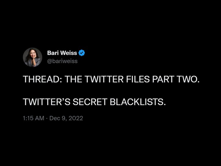 Twitter Files confirmed Shadow Banning infrastructure, the worst kind of manipulation and censorship on social networks 🤐