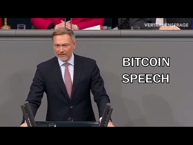 Former German Finance Minister Lindner advocates for Bitcoin and crypto-friendly policies in the German parliament. (Transcript)