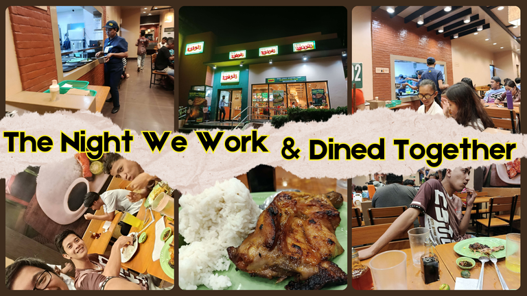 The Night We Worked & Dined Together