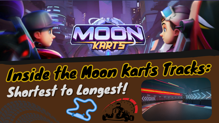 Inside the Moon Karts Tracks: Shortest to Longest!