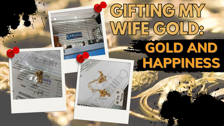 Gifting My Wife Gold: Gold and Happiness