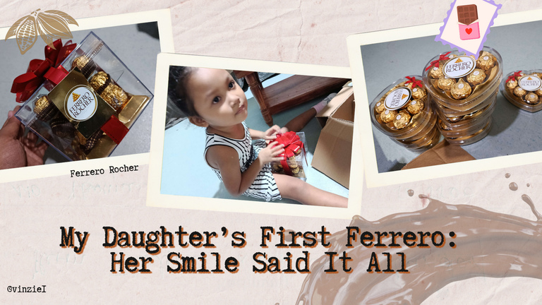 My Daughter’s First Ferrero: Her Smile Said It All