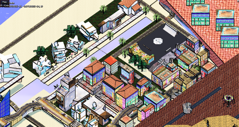 in-game map view