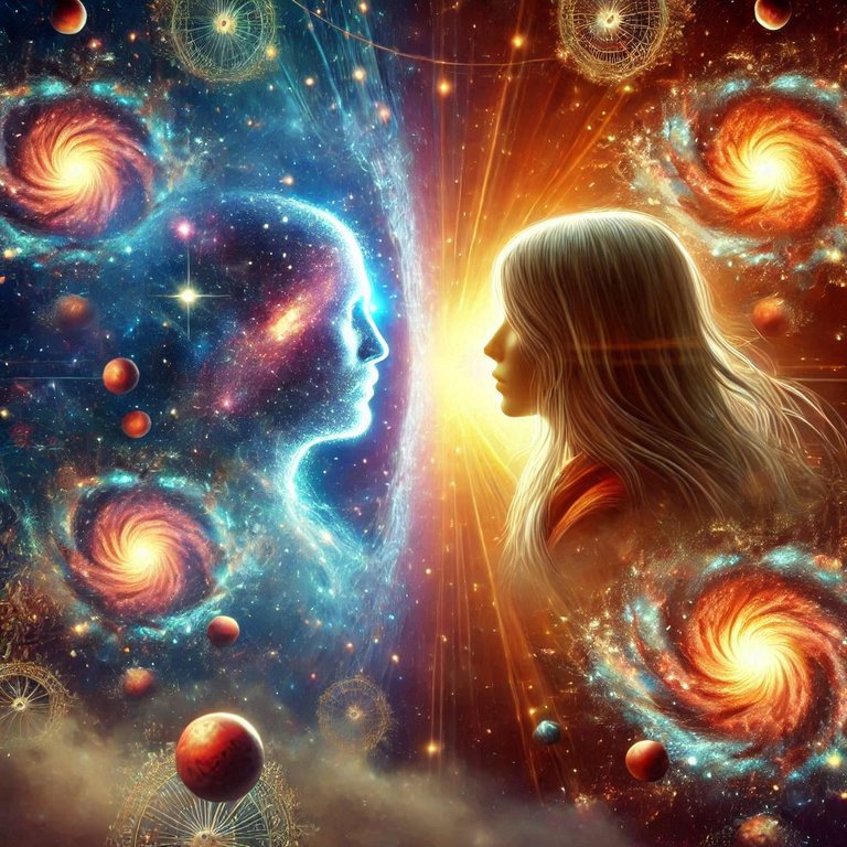 Seeing yourself in the cosmic mirror for the first time in a lifetime