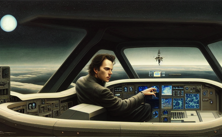 01892-3625669021-glenn gould piloting a spaceship, modern style, detailed face, by brad kunkle and John Bauer, in front of an insanely detailed s.png