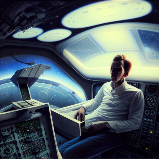 01883-799765215-glenn gould piloting a spaceship, modern style, detailed face, by brad kunkle, in front of an insanely detailed spaceship interi.png