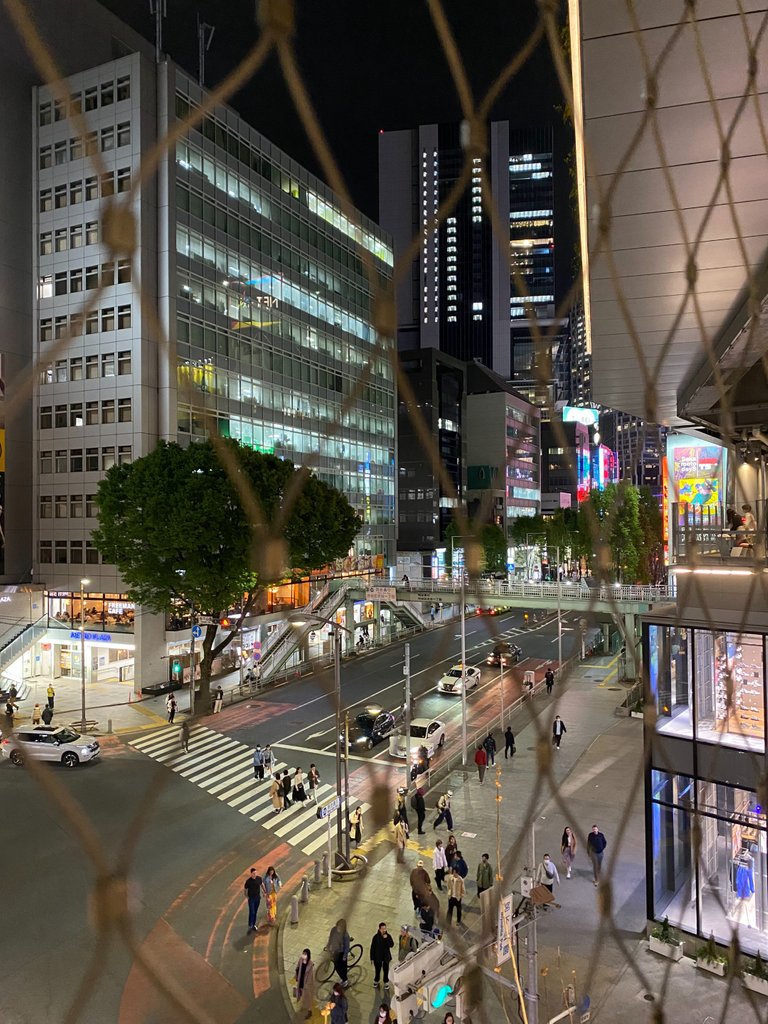 View from the 3rd floor of Miyashita Park