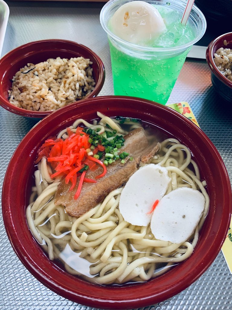 Okinawa soba set