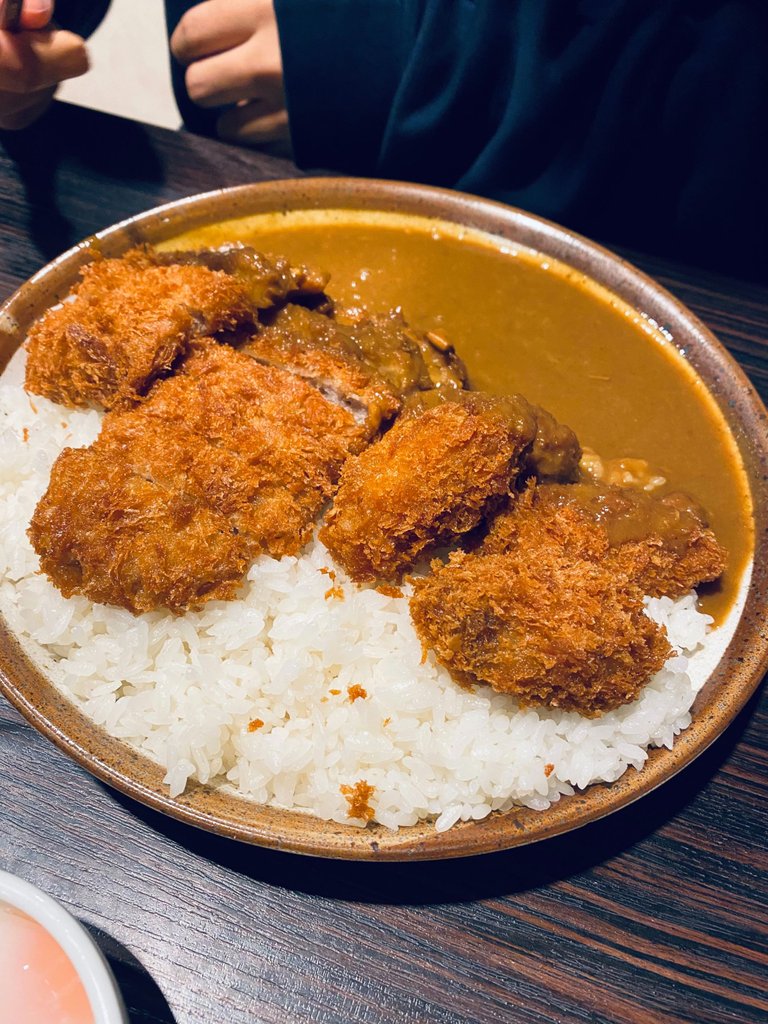 Hirekatsu and fried oysters curry | Oct 2020