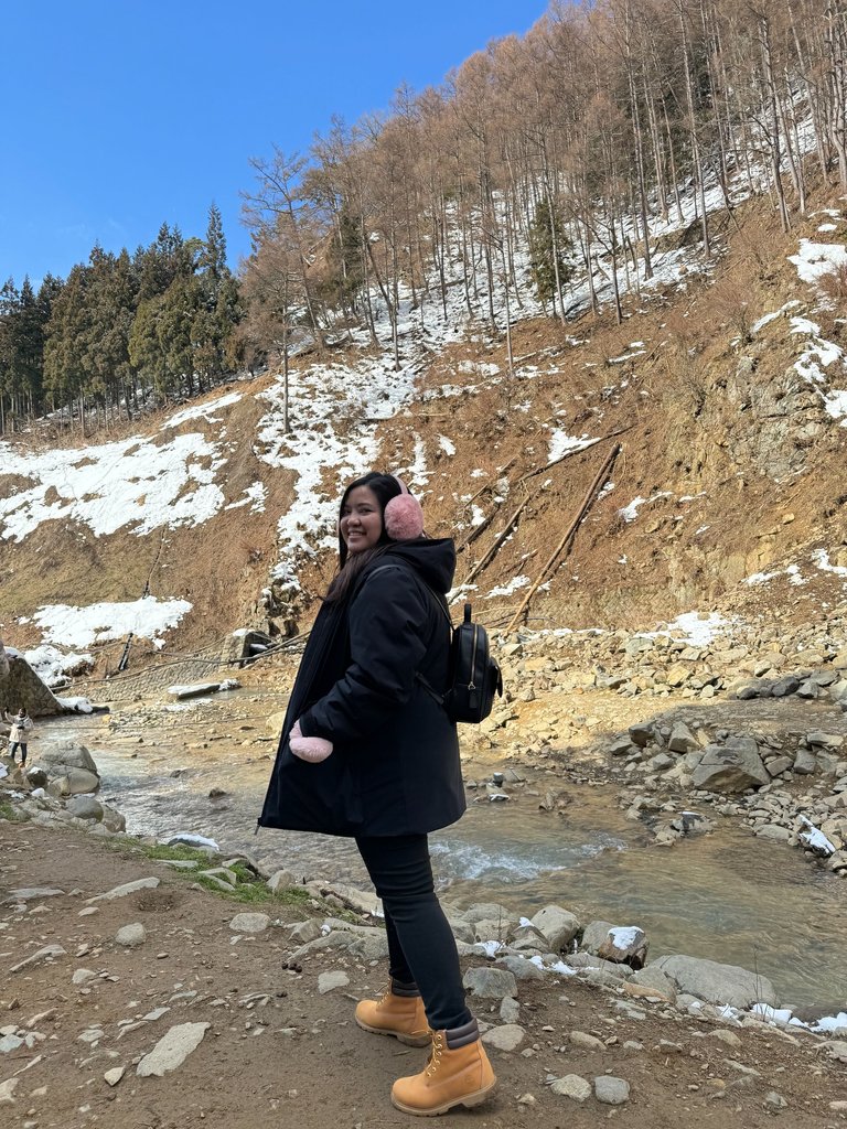 Me in the Yokoyu River side