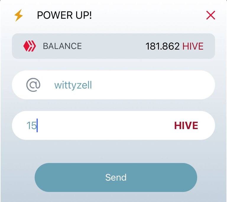 power up, screenshot from keychain app