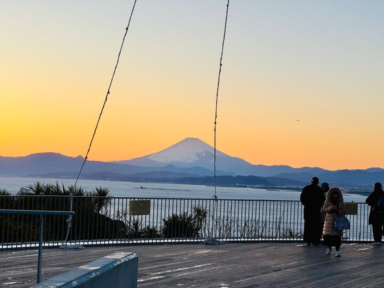 Mt. Fuji at sunset