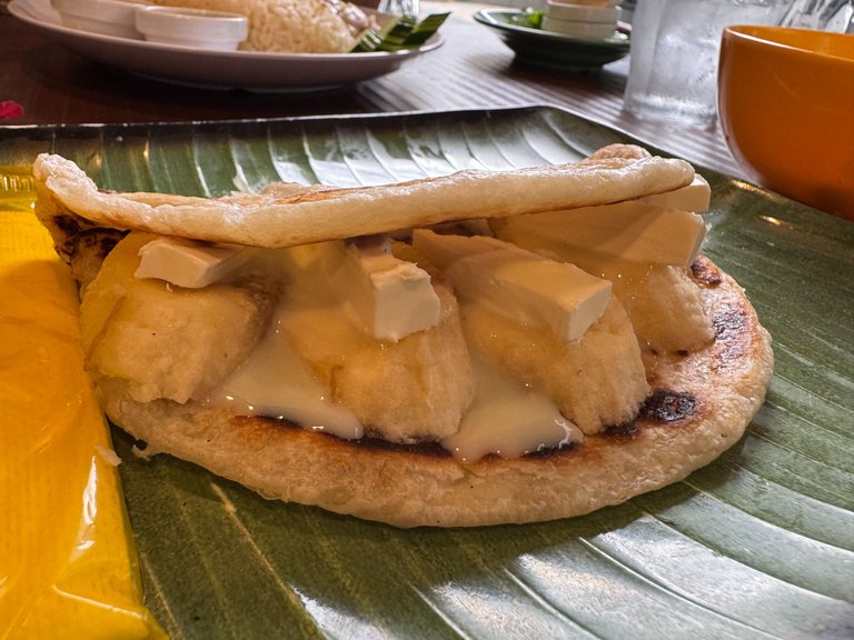 Banana roti for desserts