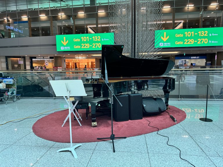 Found a piano but no performer yet