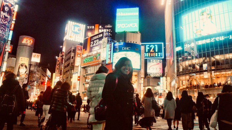 Crossing Shibuya