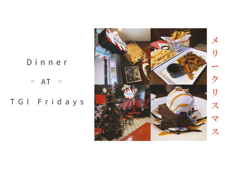 Christmas Eve at TGI Fridays