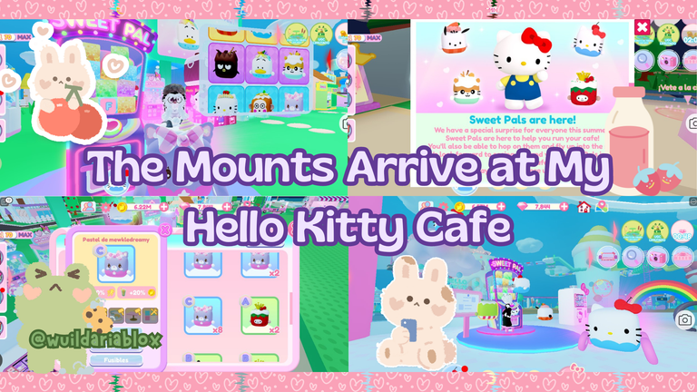 The Mounts Arrive at My Hello Kitty Cafe.png