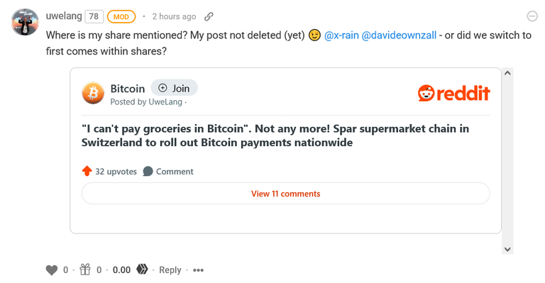 Screenshot 2025-05-01 at 20-27-45 RE I can't pay groceries in Bitcoin . Not any more! Spar supermarket chain in Switzerland to roll out Bitcoin payments nationwide after successful initial test in two branches. PeakD.png
