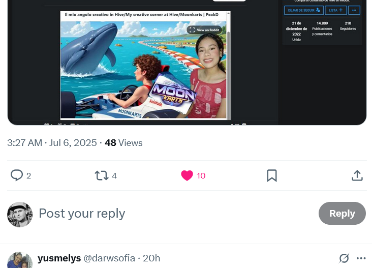 Screenshot 2025-07-07 at 02-34-45 angeluxx on X @HivePosh Thanks to the information from user @plantpoweronhive on #hive I can see my images on Reddit I will be more visible and I will be able to promote HIVE more effectively[...].png