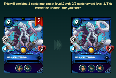 Merging Cards