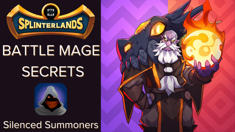 Solinterlands Battle Mage Secrets  Weekly Challenge - Silent Summoners