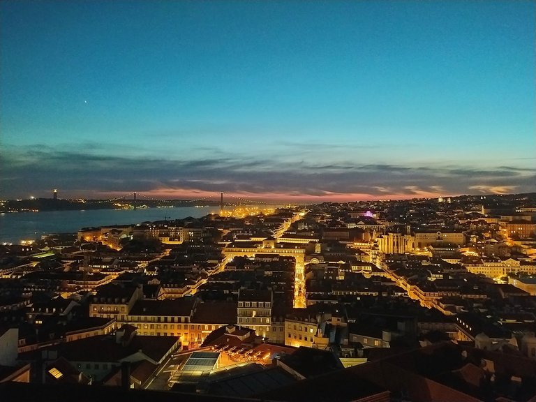 View from St. Jorge castle 