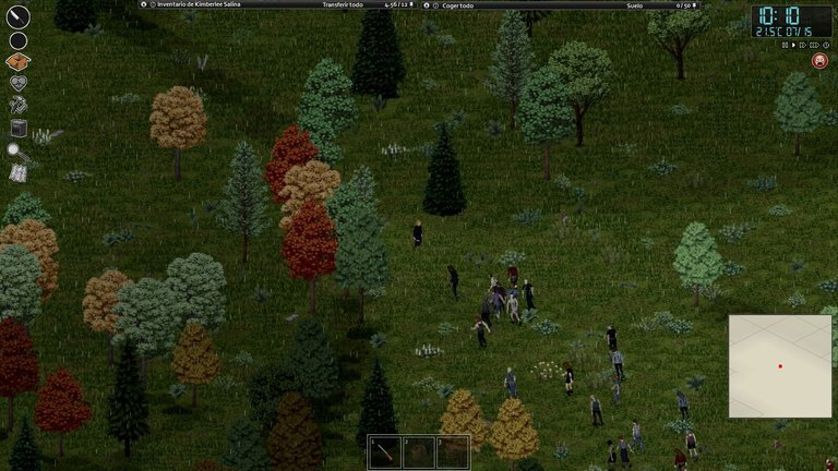 bringing zombies into the forest