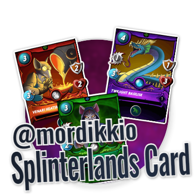 Mordikkio Splinterlands Giveaway #236