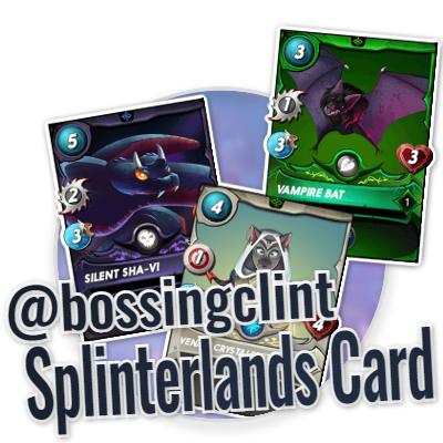 Bossingclint Splinterlands Giveaway 42 - Back After A Good Rest