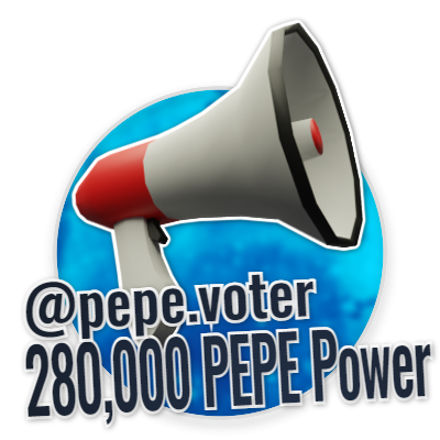 Win a 280,000 PEPE Power Delegation Contest 9/25